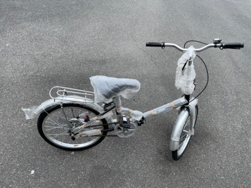 【入荷‼️】未使用折りたたみ自転車(黒) リサイクルショップ宮崎屋　佐土原店　23.7.4F