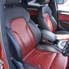 H.26(2014)年 アウディ SQ5 3.0 4WD エンスタ!ETC!ツートンレザー! ボルケーノレッドメタリックの画像