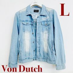 VonDutch ボンダッチ ジャケット パーカー Lサイズ デ...