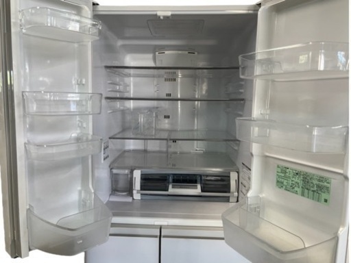 NO.653［お値下げしました!!］【2017年製】HITACHI ノンフロン冷凍冷蔵庫 R-GS5100H(xw) 505L