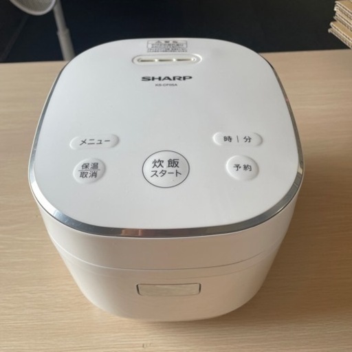 炊飯器　SHARP 2019年製　3合炊き