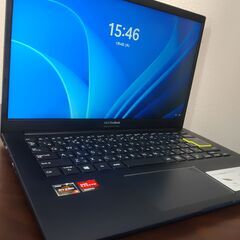 美品　ASUS 2021年6月モデル　高性能ryzen 　軽量薄...