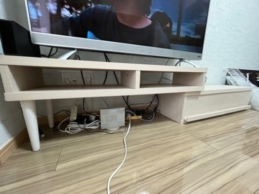 【決まりました】テレビ台　スライド式