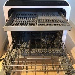 「お取引中」【美品】THANKO 食洗機　ラクア　の画像