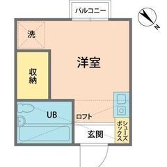 【１R】✨敷金礼金０円、仲介手数料も無料👌（賃料１ヶ月分フリーレ...