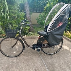 『決まりました』子供乗せ電動自転車　26インチ　パナソニック