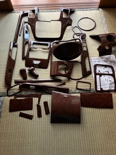 スズキワゴンR MH23S ウッド調パネル