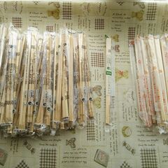 [取引完了]【工作資材に】割り箸 85本 工作/DIY/ハンドメイド他
