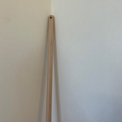 最終値下げしました　無印良品　掃除用品システム　木製ポール　フローリングモップの画像