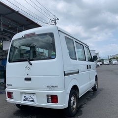 総額21.8万円 マツダ スクラム PA 車検2年付き 機関良好 ヘッドライトレベライザーの画像