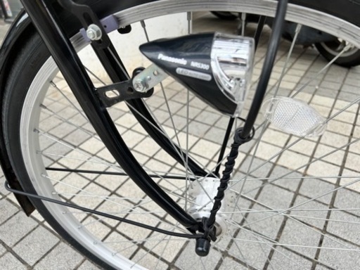 売約　中古自転車　オートライト6段ギア　26インチ　点検済み