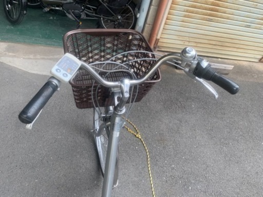 シルバーパナソニック電動自転車