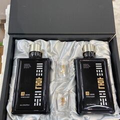 ▼値下げ▼ 韓国酒セット 魂 375ml×2 グラス×2 店舗販...