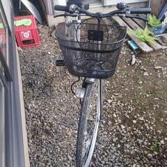 シルバーカラー２７インチ自転車（防犯登録抹消済只今取引き中です。の画像