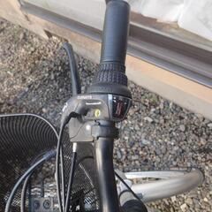 シルバーカラー２７インチ自転車（防犯登録抹消済只今取引き中です。の画像