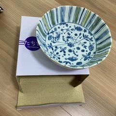 たち吉　魚藻文　深鉢