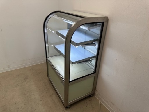 大穂製作所　業務用　冷蔵ショーケース　９１Ｌ　LED照明　対面ショーケース　ケーキ　キャスター付き　 OHGU-T-700