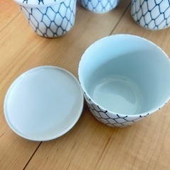 お値下げ‼️⭐︎茶碗蒸し食器/有田焼/景山5点セットの画像