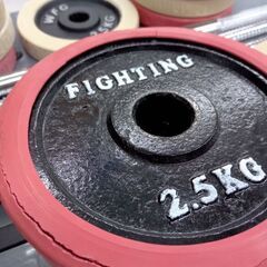 【値下げ】Fighting ファイティング　ダンベルセットの画像