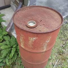 【無料です】ドラム缶 2つ 差し上げます