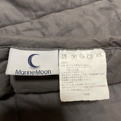 ウェイトブランケット シングルサイズ グレーの画像