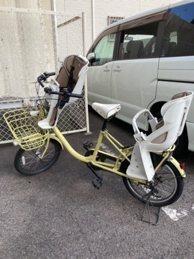 子供2人を乗せられる自転車