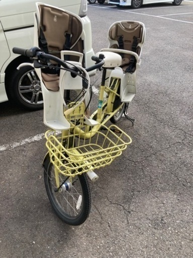 子供2人を乗せられる自転車