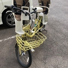 子供2人を乗せられる自転車