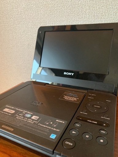 DVDプレーヤー SONY portable CD/DVD PLAYER