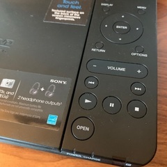 SONY portable CD/DVD PLAYERの画像