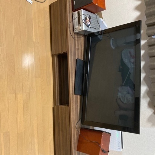 テレビ台　テレビボード　配線隠し
