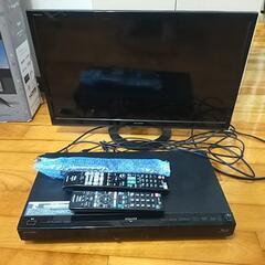 テレビとＷ録画可能ブルーレイディスクレコーダー