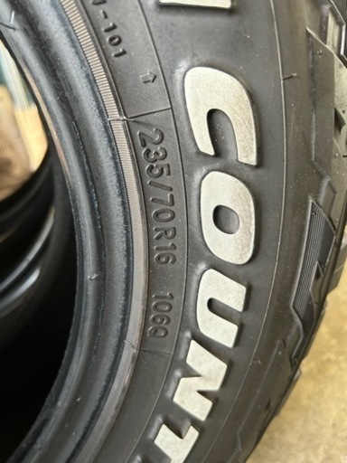 最終値下げ トーヨーオープンカントリーR/T 235/70R16
