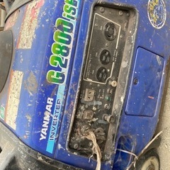 0605R YANMAR　ヤンマー●インバーター発電機●G2800iSE●動作確認済みの画像