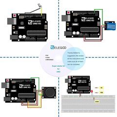  新品未使用品　ELEGOO Arduino用UNO R3スターターキットの画像