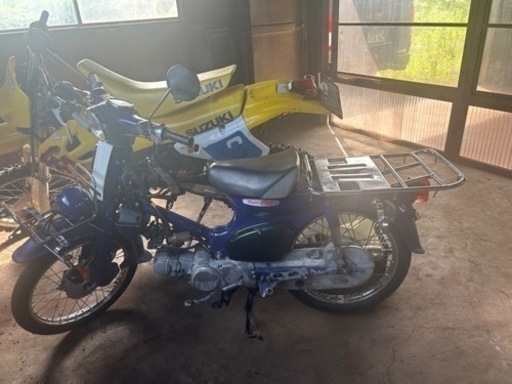 ホンダ　プレスカブ50改75cc 実動　ボロ　赤字価格、改訂8月2日