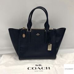 【COACH】コーチ レザーハンドバッグ 33995 ブラック ...