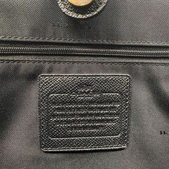 【COACH】コーチ レザーハンドバッグ 33995 ブラック 黒　レディース　ゴールド金具の画像