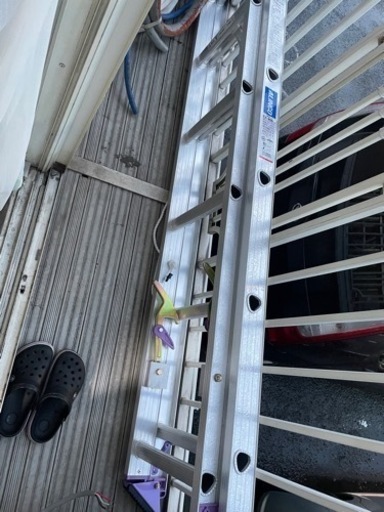 ハシゴ❣️4メートル　１度のみ使用❣️値下げ