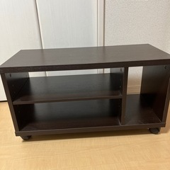 【無料】ニトリ ローボード トゥオレ67 ダークブラウンの画像