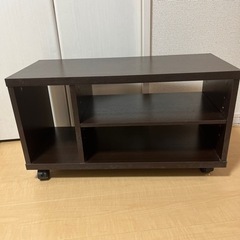 【無料】ニトリ ローボード トゥオレ67 ダークブラウンの画像
