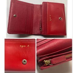 ブランド財布まとめ売り【MICHAEL KORS・FERRAGAMO・agnes b】折り財布 ウォレット 長財布　マイケルコース　フェラガモ　アニエスベーの画像