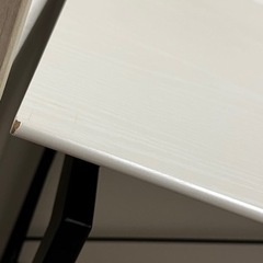 ニトリ デスク 白の画像