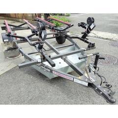 タイトジャパン マックストレーラー ボートトレーラー 2艇積み