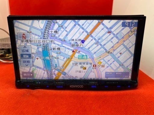 お-10 KENWOOD 上級　MDV-L502 フルセグ　2023地図　新品バックカメラ