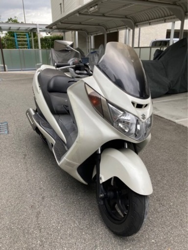 【走行距離3.1万実動車】スカイウェイブ250  CJ43A タイプSホワイト