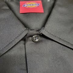 【店頭引き取り限定】ディッキーズワークシャツ長袖/Sサイズ/ブラック/作業着/カジュアルの画像