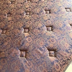 交渉中、新規問い合わせを中止しております。お値下げ❣️高級ベッド Serta サータ セミダブルベッドの画像