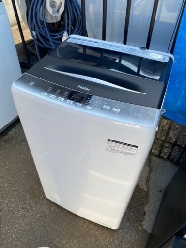 お薦め品‼️分解洗浄済み‼️ハイアール洗濯機5.5kg 2022年
