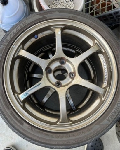 ホイール ADVAN RGII PCD100 4穴 16インチ